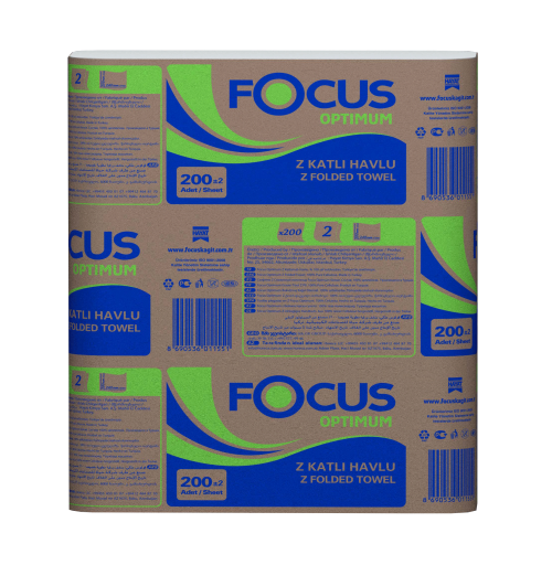 Focus Optimum Z 150 Yaprak Katlı Havlu (12 Adet)